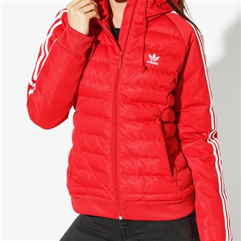 adidas winterjacke rot|Rote Winterjacken für Damen .